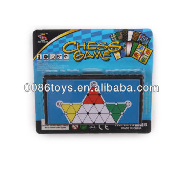 Folding Box Board Jogo de Viagem Magnetic Chinese Checkers